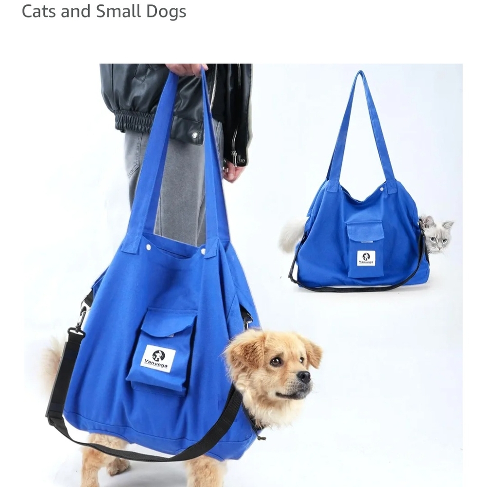 Yanvega Blue Pet Carrier Bag - New